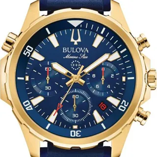 Bulova Marine Star 97B168 43mm Stainless steel Blue