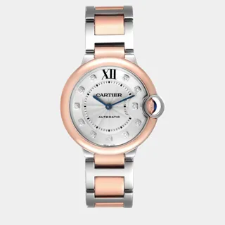 Cartier Ballon Bleu W3BB0013 36mm Rose gold and Stainless steel