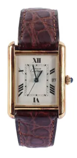 Cartier Must de Cartier 2413 Gold-plated Silver