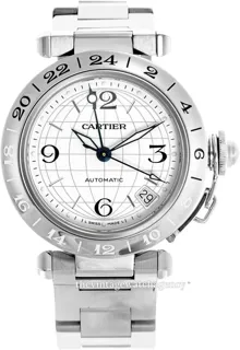 Cartier Pasha C W31078M7 Stainless steel Silver