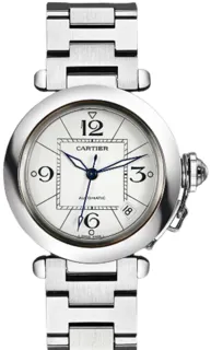 Cartier Pasha W31074M7 35mm Stainless steel Silver