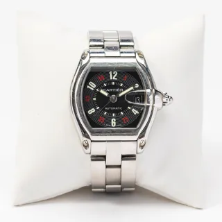 Cartier Roadster Stainless steel Black