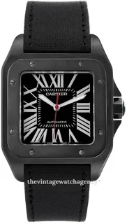 Cartier Santos de Cartier WSSA0006 Stainless steel Black