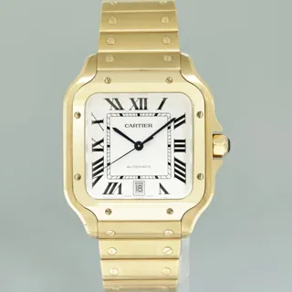 Cartier Santos de Cartier Yellow gold Silver