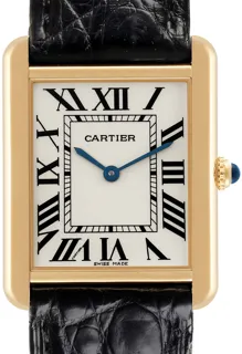 Cartier Tank Solo W5200004 34mm Yellow gold and Stainless steel Silver