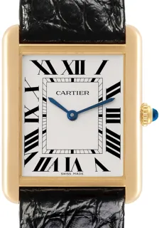 Cartier Tank Solo W5200004 34mm Yellow gold and Stainless steel Silver