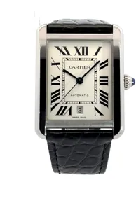 Cartier Tank Solo XL 3800 31mm Stainless steel White