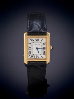 Cartier Stainless steel and 18k yellow gold White