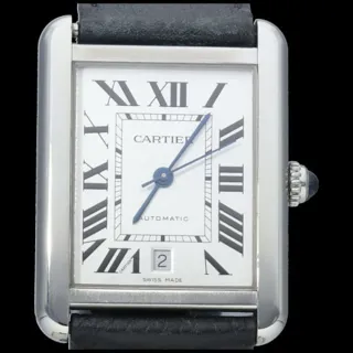 Cartier Tank Solo XL WSTA0029 / 3800 Silver