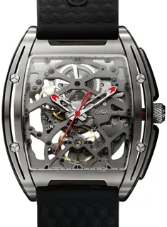 Ciga Design Edge Automatic Z031-TITI-W15BK Titanium Silver