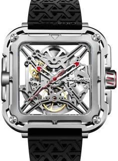 Ciga Design Gorilla Automatic Silver X011-SISI-W25BK Stainless steel Silver