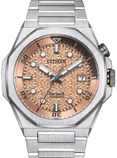 Citizen Series 8 Automatic NB6066-51W Stainless steel Golden