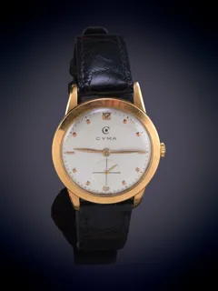 Cyma 18k yellow gold Gray