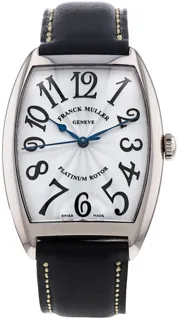 Franck Muller Cintree Curvex 2852 SC 29mm White gold Silver