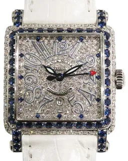 Franck Muller Conquistador Cortez 10000LDCD 32mm White gold