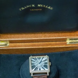 Franck Muller Master Square 6000 K SC DT D 42mm Rose gold Silver