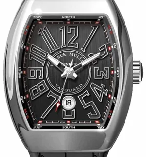 Franck Muller Vanguard V41 SC DT AC BRNR 41mm Stainless steel Black