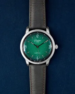 Glashütte Sixties 1-39-52-03-02-04 39mm Stainless steel Green