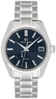 Grand Seiko Heritage SBGA375 Stainless steel Blue