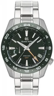 Grand Seiko Sport SBGE257 40.5mm Ceramic and Stainless steel Green