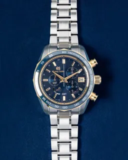 Grand Seiko Spring Drive SBGC242G Yellow gold Blue