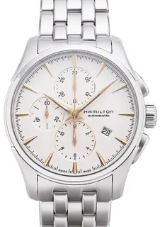 Hamilton Jazzmaster Auto Chrono H32586111 Stainless steel White