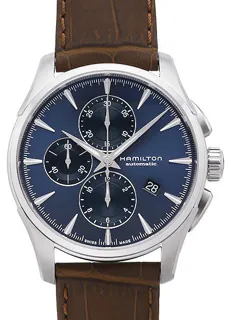 Hamilton Jazzmaster Auto Chrono H32586541 Stainless steel Blue