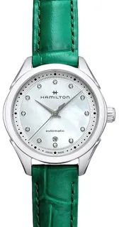 Hamilton Jazzmaster H32275890 30mm Stainless steel White