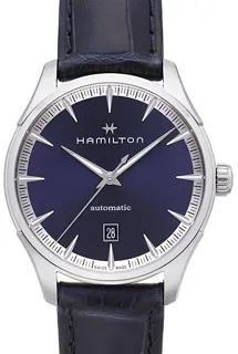 Hamilton Jazzmaster H32475640 40mm Stainless steel Blue