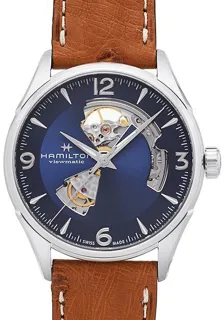 Hamilton Jazzmaster Open Heart H32705041 Stainless steel Blue