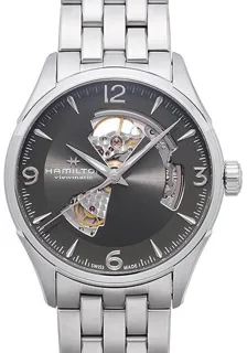 Hamilton Jazzmaster Open Heart H32705181 Stainless steel Gray