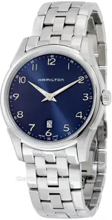 Hamilton Jazzmaster Thinline H38511143 42mm Stainless steel Blue