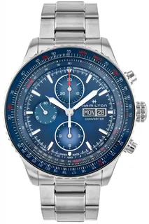 Hamilton Khaki Aviation H76746140 Stainless steel Blue