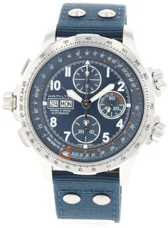 Hamilton Khaki Aviation H77906940 Stainless steel Blue