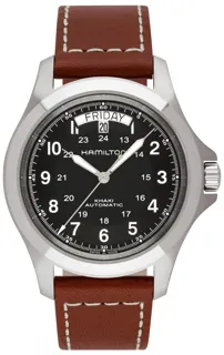 Hamilton Khaki Field H64455533 Stainless steel Black