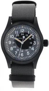 Hamilton Khaki Field H69409930 Stainless steel Black