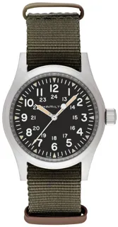 Hamilton Khaki Field H69439931 Stainless steel Black