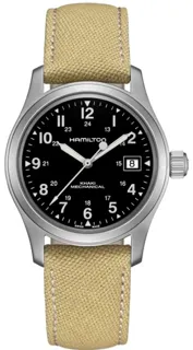 Hamilton Khaki Field H69439933 Stainless steel Black