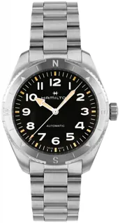 Hamilton Khaki Field H70315130 Stainless steel Black