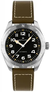 Hamilton Khaki Field H70315830 Stainless steel Black