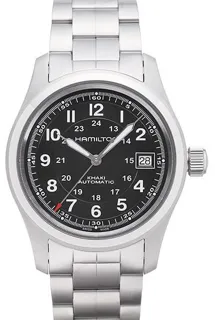 Hamilton Khaki Field H70455133 Stainless steel Black