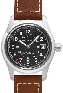 Hamilton Khaki Field H70455533 Stainless steel Black