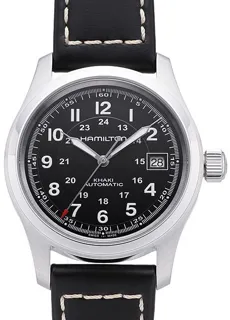 Hamilton Khaki Field H70455733 Stainless steel Black