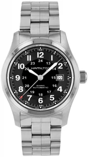 Hamilton Khaki Field H70515137 Stainless steel Black