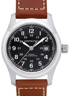 Hamilton Khaki Field H70555533 Stainless steel Black