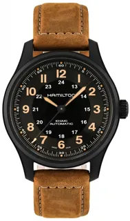 Hamilton Khaki Field H70665533 Titanium Black