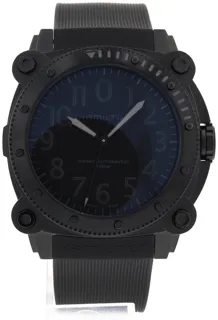 Hamilton Khaki Navy BeLOWZERO H78505330 Titanium Black