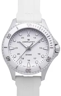 Hamilton Khaki Navy H82221310 Stainless steel White