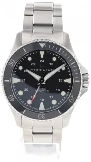 Hamilton Khaki Navy H82515130 Stainless steel Black