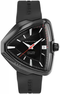 Hamilton Ventura Elvis 80 H24585331 Stainless steel Black